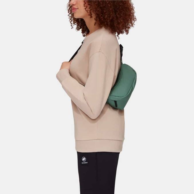 Mammut utstyr unisex xeron klassisk midjesekk mørk jade 8L8B1497